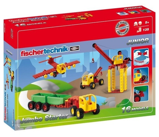 [7110] Fischer-Technik JUMBO STARTER  Jigsaw Puzzle Building Toy - 511930