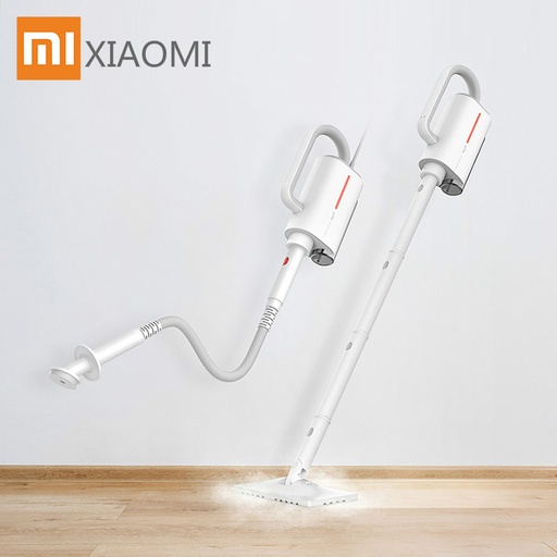[5109] Xiaomi Deerma Steam Cleaner ZQ600-1700W Electric Handheld Mop Floor cleaner Home 5 Attachments Clothes ironing